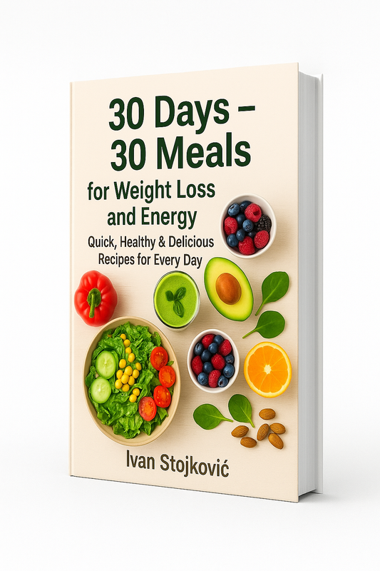 🌿 30 Days – 30 Meals for Weight Loss and Energy: Mini Guide + Training Plan 🏋️‍♂️💪