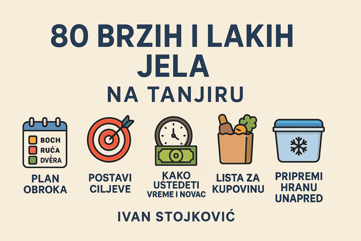 80 brzih i lakih jela – zdravi obroci za 5 do 45 minuta – brzo, lako i ukusno!🎁 Besplatan vodič: Top 10 trikova za brzu i ukusnu kuhinju