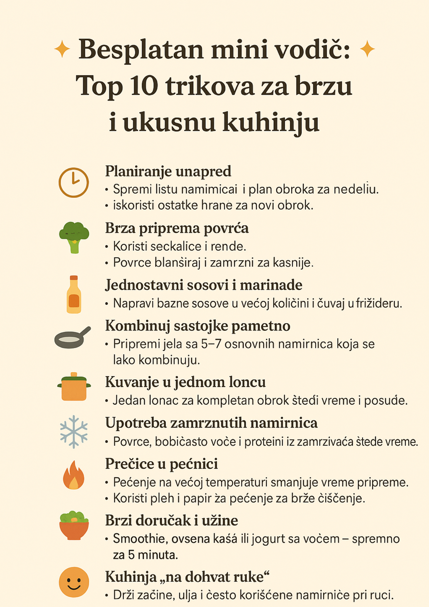 30-dnevni program detoksa i plan za mršavljenje
